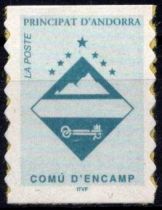 1997 - Andorre Fran&ccedil;ais Timbre n&deg; 485 - Comu d\'Encamp\ 