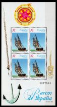 1997 - Espagne BF n&deg; 74/75 - Navires espagnols d\'&eacute;poque (3)
