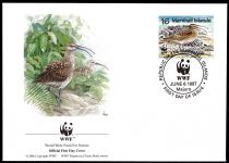 1997 - Marshall FDC 794/797 - WWF, Courlis