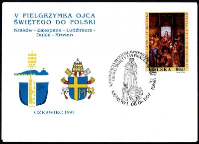 1997 - Pologne FDC 3440 - 600e anniversaire de la fondation de la Facult� de Th�ologie de Cracovie