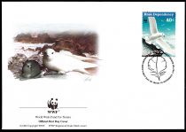 1997 - Terre de Ross FDC 56/59 - WWF, Oiseaux de mer
