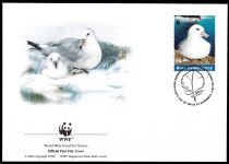 1997 - Terre de Ross FDC 56/59 - WWF, Oiseaux de mer