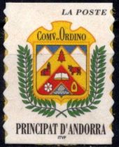 1998 - Andorre Fran&ccedil;ais Timbre n&deg; 502 - Comu d\'Ordino