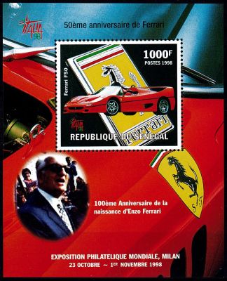 1998 - Sngal BF47 - 50e anniversaire de Ferrari