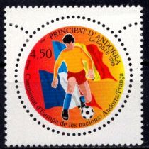 1999 - Andorre Fran&ccedil;ais Timbre n&deg; 517 - Chapionnats d\'Europe des Nations