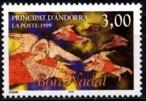 1999 - Andorre Fran&ccedil;ais Timbre n&deg; 524 - No&euml;l