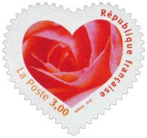 1999 - France Adhésifs 25_26 (3220_3221) Saint Valentin \ je t\'aime\ 