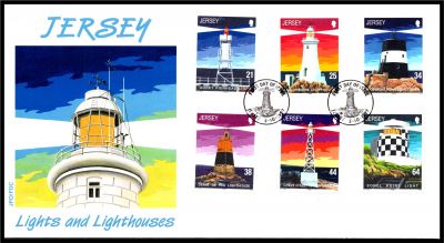1999 - Jersey Enveloppe 1er jour n� 905 - Phares (1)