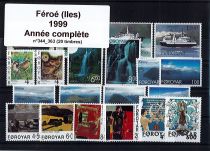 1999 Féroé (Iles) 344_363 - Année Complète