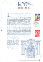 2000 - France 3299 - Bicentenaire de la Banque de France (Document Philatélique)