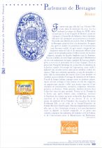 2000 - France 3307 - Le Parlement de Bretagne (Rennes) (Document Philatélique)