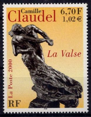 2000 - France 3309 - S�rie artistique, Camille Claudel (1864-1943)