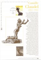 2000 - France 3309 - Série artistique. Camille Claudel (1864-1943) (Document Philatélique)