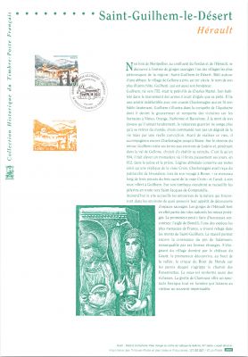 2000 - France 3310 - S�rie touristique. Saint-Guilhem-le-D�sert (H�rault) (Document Philat�lique)