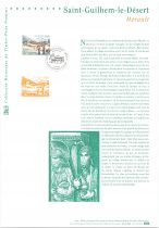 2000 - France 3310 - Série touristique. Saint-Guilhem-le-Désert (Hérault) (Document Philatélique)