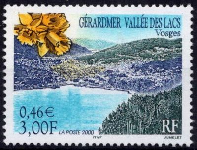 2000 - France 3311 - S�rie touristique, G�rardmer - Vall�e des lacs - Vosges