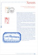 2000 - France 3329 - 73e Congrès de la Fédération Française des Associations Philatéliques, à Nevers (Document Philatélique)