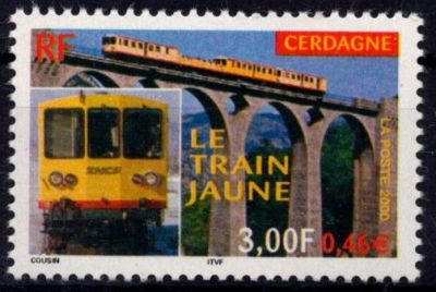 2000 - France 3338 - Le Train jaune de Cerdagne
