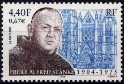 2000 - France 3349 - 25e anniversaire de la mort du Fr�re Alfred Stanke (1904-1975)