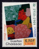 2000 - France 3350 - Série artistique. Gaston Chaissac (1910-1964)