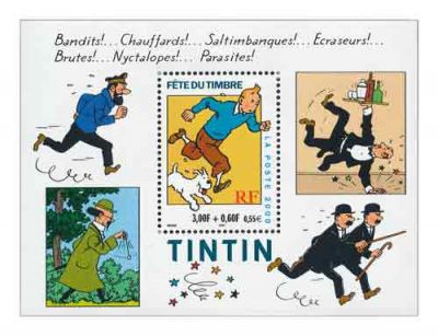 2000 - France BF_28 F�te du timbre - Tintin