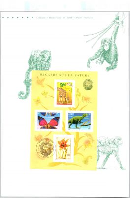 2000 - France BF31 - S�rie Nature de France (XV), Faune et Flore (Document Philat�lique)