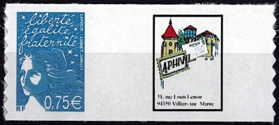 2000 - Timbre France Personnalis� 3365A - 3�me Mill�naire 