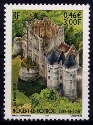 2001 - France 3386 - S�rie touristique - Nogent-le-Rotrou, Eure-et-Loir