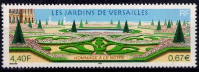 2001 - France 3389 - Les Jardins de Versailles - Hommage au jardinier Le N�tre (1613-1700)