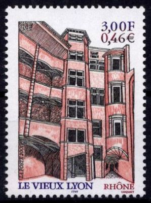2001 - France 3390 - Le Vieux-Lyon, Rh�ne - Les traboules