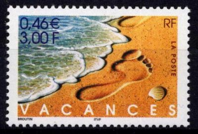2001 - France 3399 - Bonnes Vacances