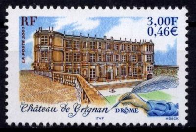 2001 - France 3415 - S�rie touristique - Ch�teau de Grignan, Dr�me