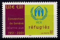 2001 - France 3416 - Cinquantenaire de la Convention de Genève relative aux Réfugiés