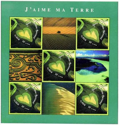 2001 - France BF_43 Saint-Valentin - C�ur du photographe Yann Arthus-Bertrand