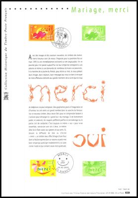 2001 - France n� 3377/78 - Timbres pour naissance