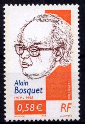 2002 - France 3462 - Hommage � l\'�crivain Alain Bosquet (1919-1998)