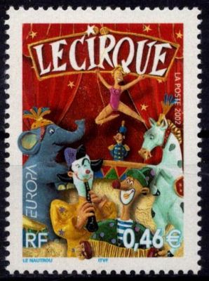 2002 - France 3466 - Europa - Le cirque
