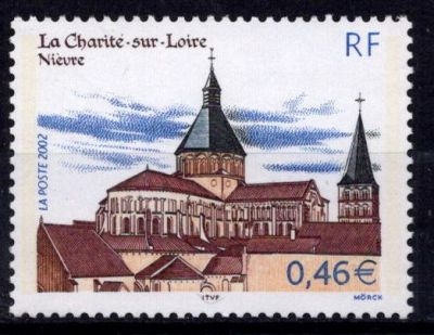 2002 - France 3478 - S�rie touristique - La Charit�-sur-Loire, Ni�vre