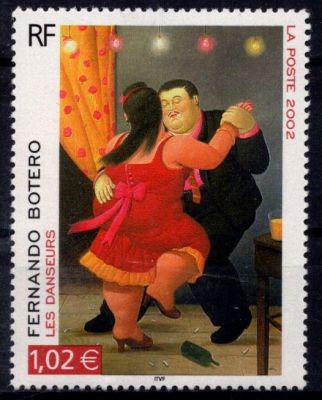 2002 - France 3482 - S�rie artistique - Fernando Botero