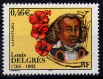 2002 - France 3491 - Bicentenaire de la mort de Louis Delgrès (1766-1802), défenseur de l\'abolition de l\'esclavage