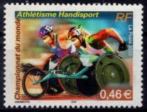 2002 - France 3495 - Championnat du monde d\'Athlétisme Handisport au stadium Lille-Métropole