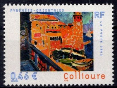 2002 - France 3497 - S�rie touristique - Collioure, Pyr�n�es-Orientales
