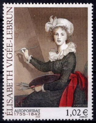 2002 - France 3526 - S�rie artistique - Elisabeth Vig�e-Lebrun (1755-1842)