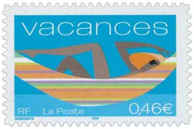 2002 - France Adh�sif 33 (3494) \ Timbre pour vacances\ 