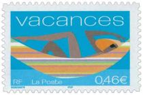 2002 - France Adhésif 33 (3494) \ Timbre pour vacances\ 