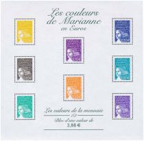 2002 - France BF_44 Les couleurs de Marianne en Euros (1)