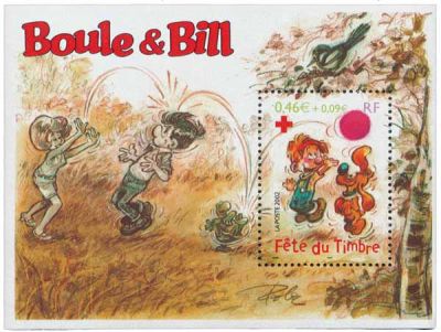 2002 - France BF_46 F�te du timbre - Boule & Bill
