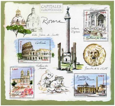 2002 - France BF_53 Capitales europ�ennes - Rome