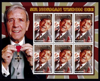 2002 - Grenade F4231 - Com�dien, Sir Norman Wisdom OBE