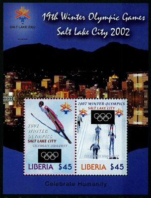 2002 - Lib�ria BF n� 469 - Sports - JO hiver - 2002 Salt Lake City